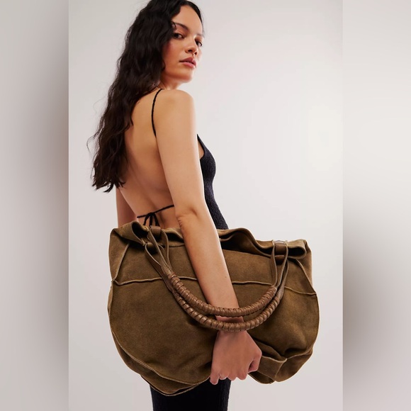 Free People Montrose Suede Tote Bag - Picture 3 of 10